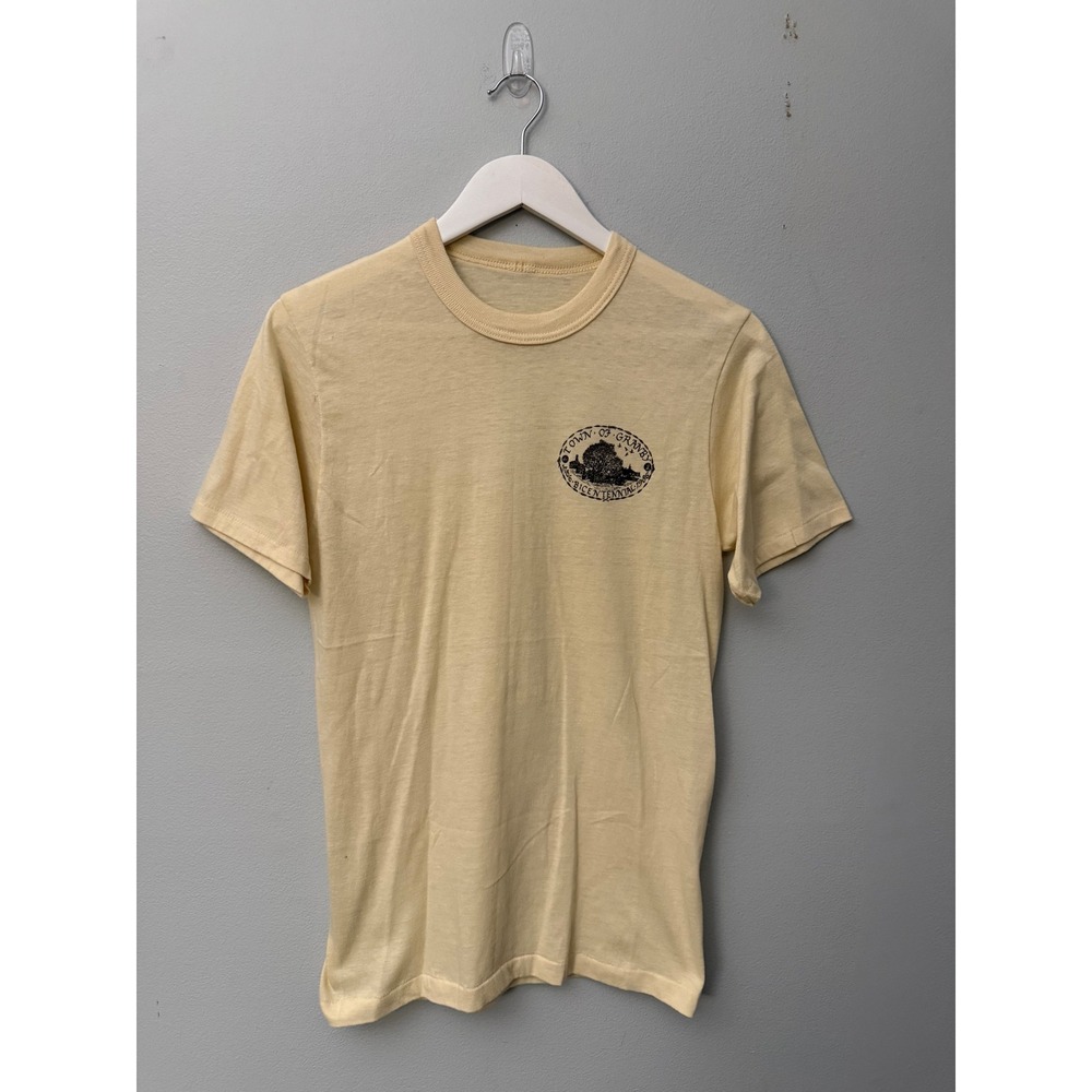 Vintage Town of Granby Massachusetts Bicentennial T-shirt 1980s Single Stitch